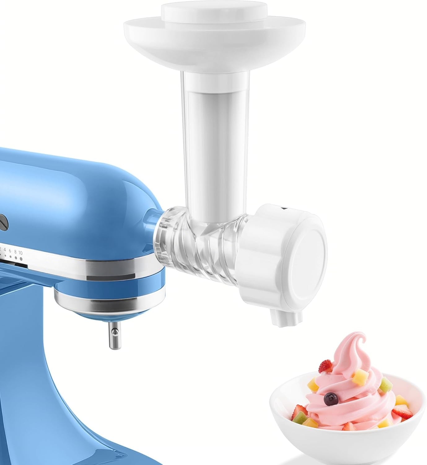 Ice Cream Maker Attachment KitchenAid Stand Mixer Frozen Fruit Soft Serve