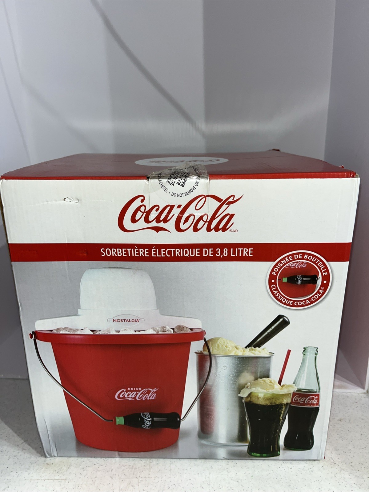coca cola ice cream maker machine