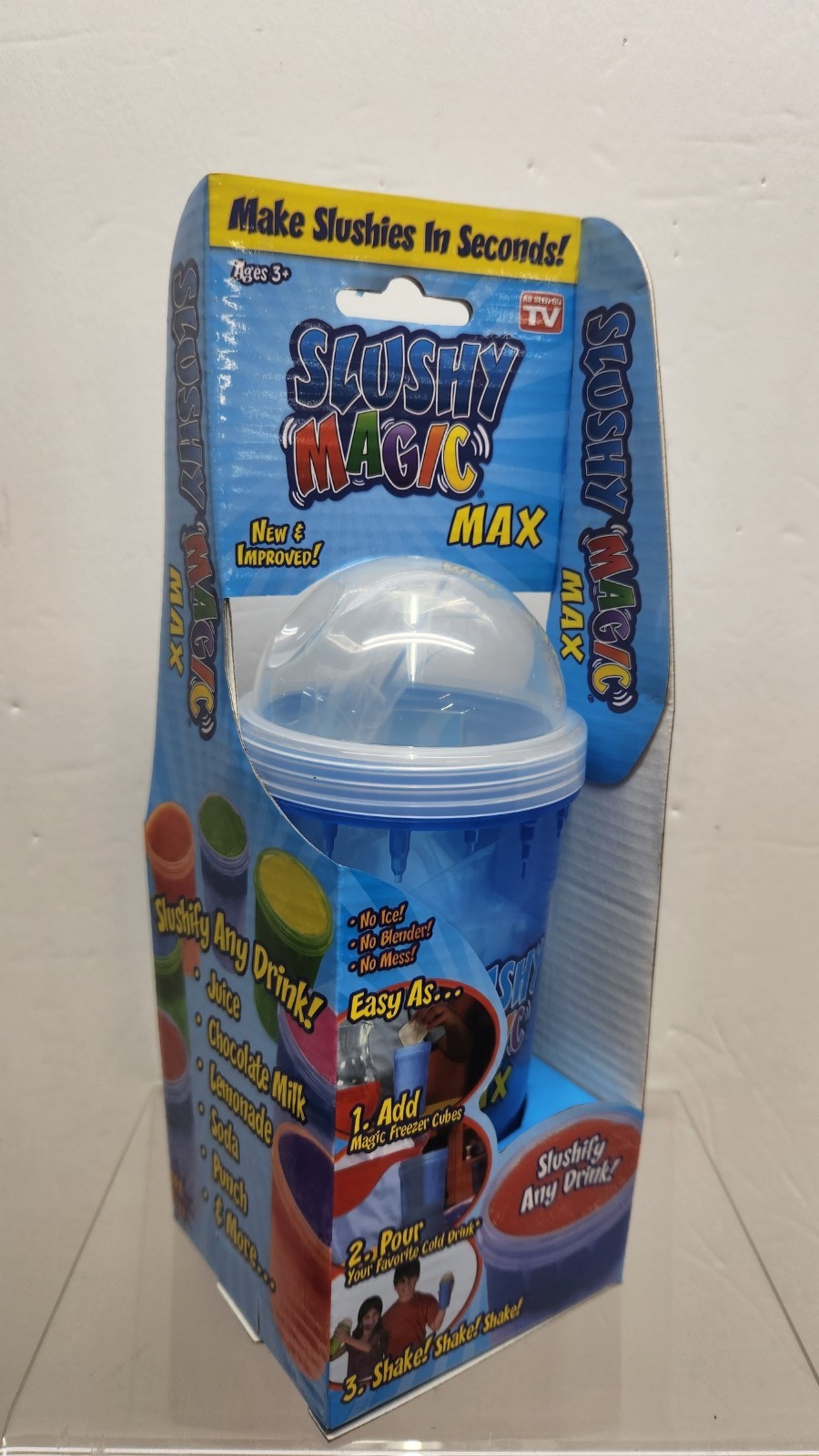 Slushy Magic MAX Shaker Cup As Seen On TV, Slushies In Seconds Brand New 2014