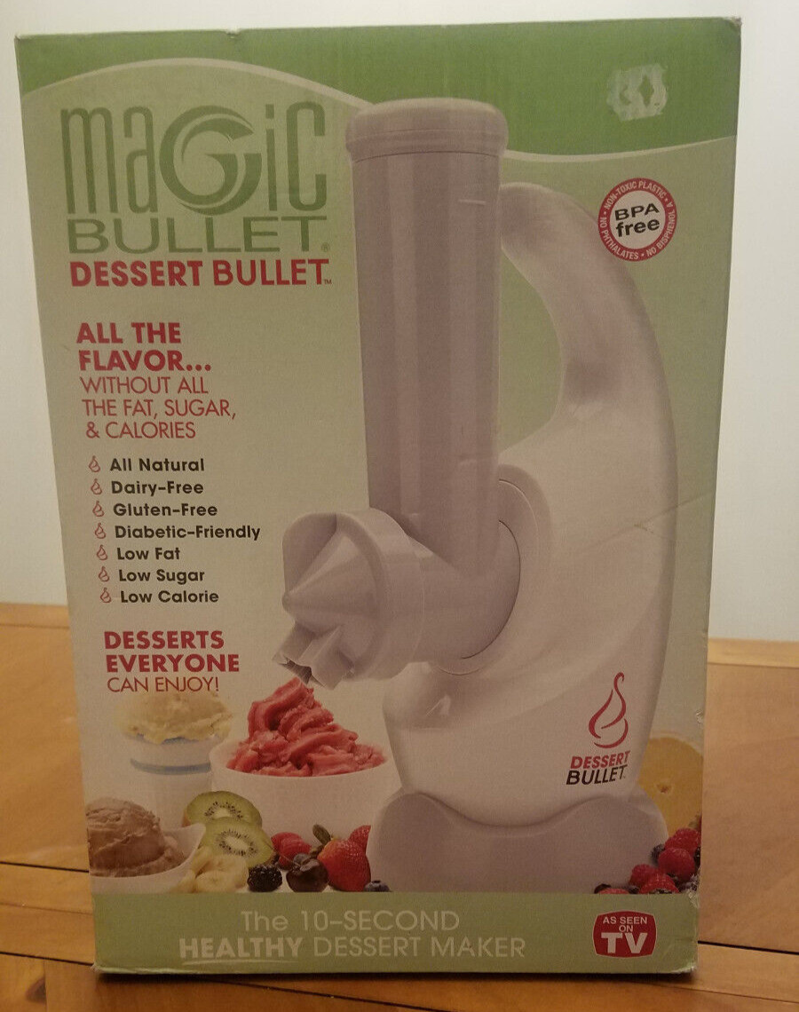 Magic Bullet Dessert Bullet Healthy Dessert Maker DB-0101 – Brand New