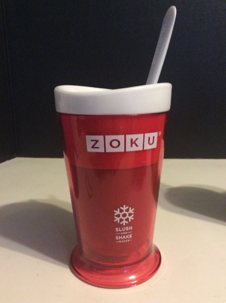 Zoku Slush & Shake Maker Milkshakes Fruit Smoothies Red