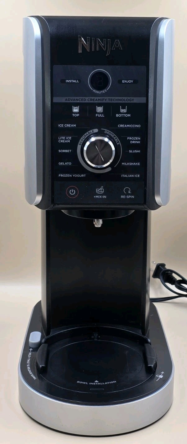 Ninja CREAMi Deluxe 11-in-1 Ice Cream and Frozen Treat Maker~NC501