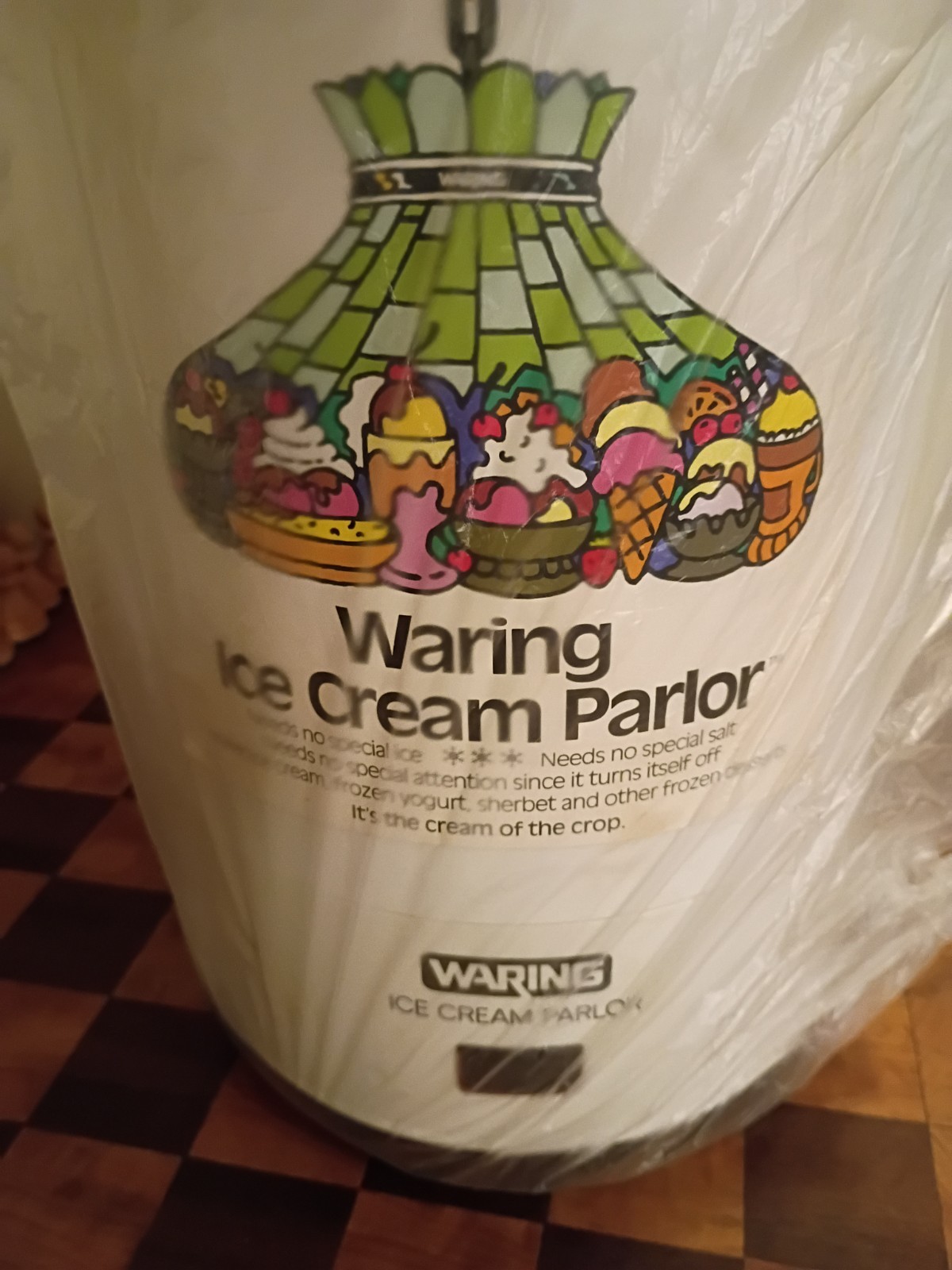 Vintage Waring Ice Cream Parlor CF520-1 Maker Complete w/ Box Manual Works