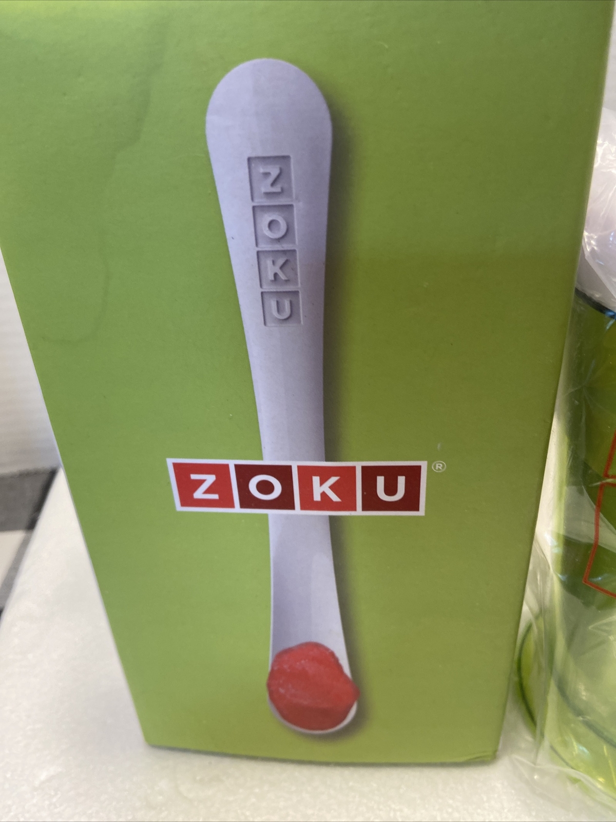 Zoku Slush & Shake Maker Green Cup, With Spoon And Box, And Manual