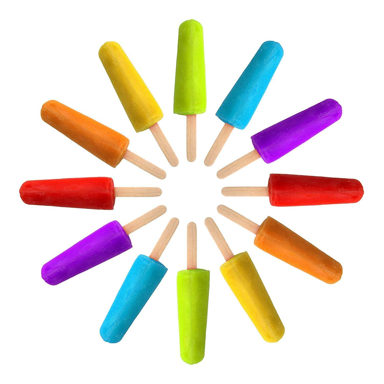 4.5 Inch Wooden Ice Cream and Craft Stix