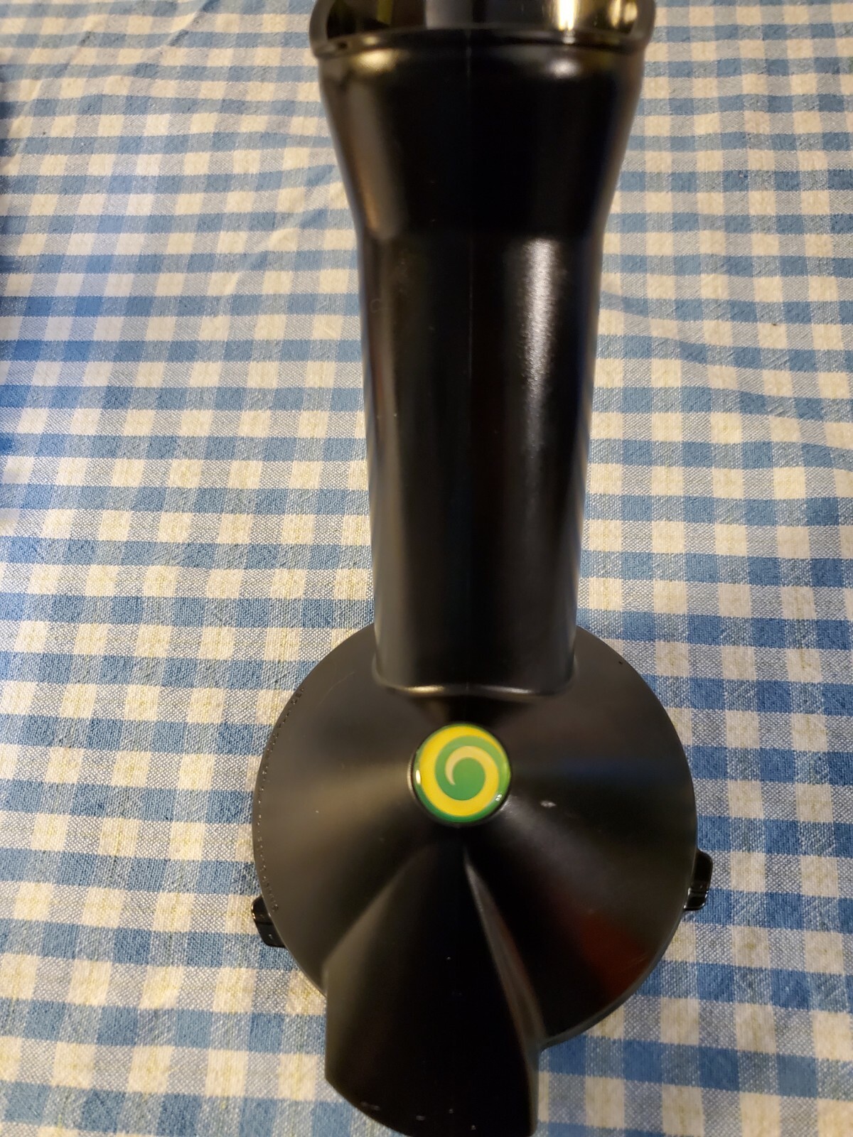 Yonanas Frozen Desert Maker Dole Black Silver Model 901 w/ Books CLEAN