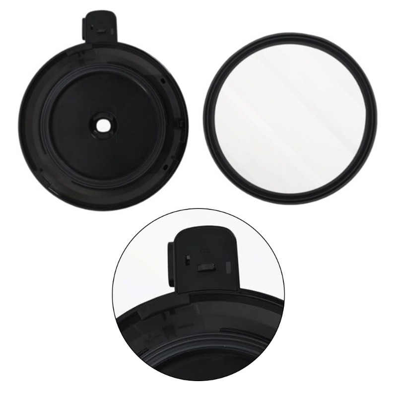 Reusable Outer Bowl Lid Ice Cream Maker Replacement Component ABS Texture