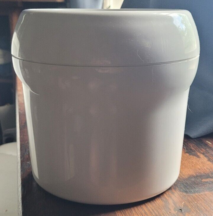 Ice Cream Maker Machine Insert Plastic Freezer No Lid Picnic Family Snacks