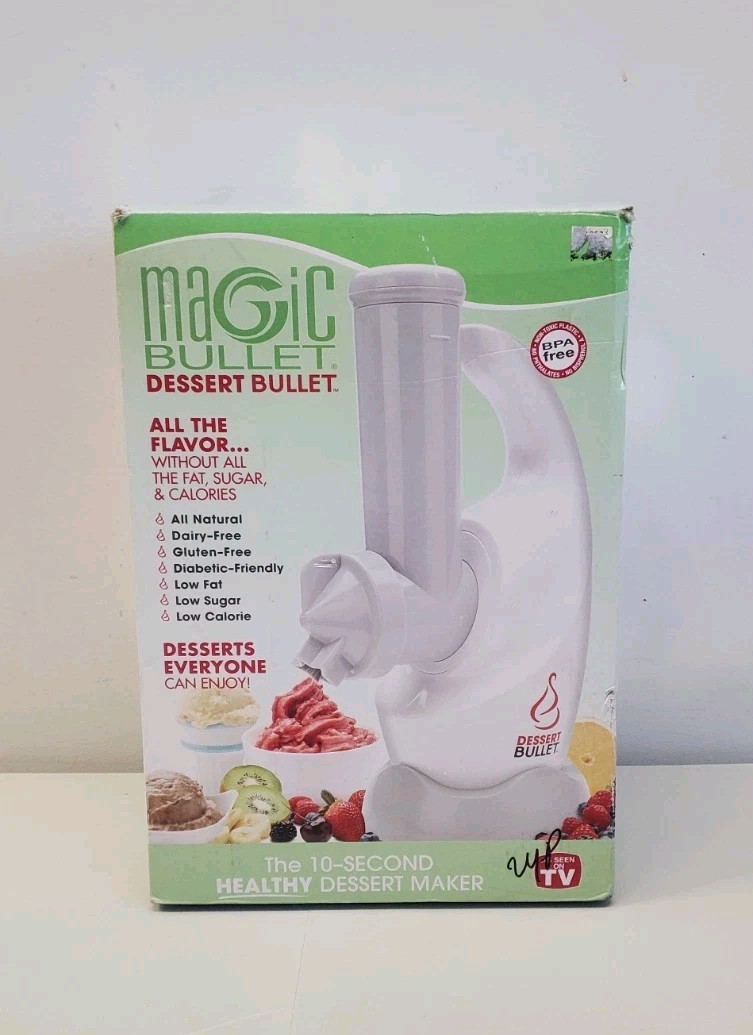 Magic Bullet Dessert Bullet DB-0101 Blender White New In Box