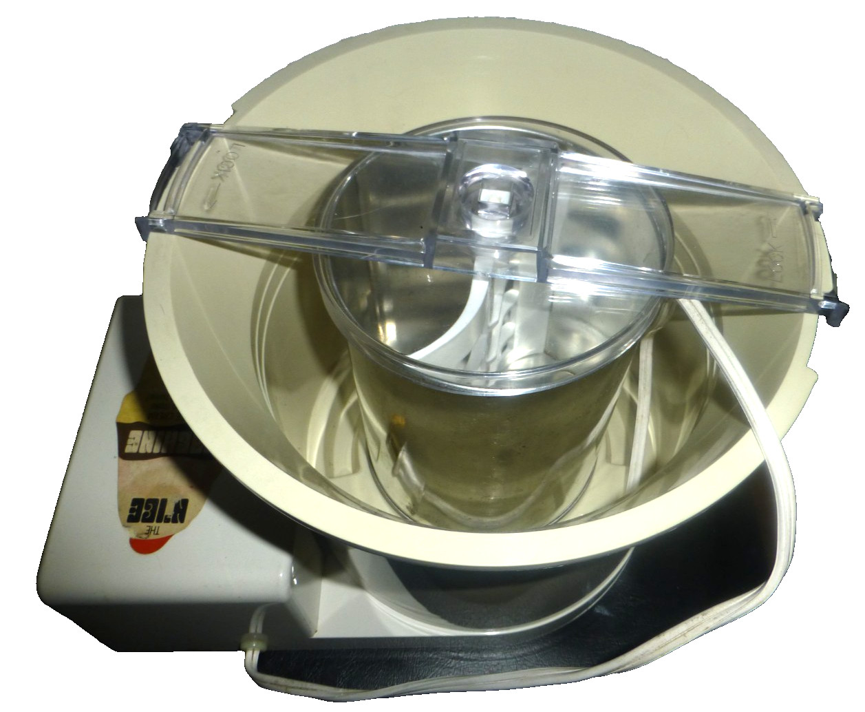Hamilton Beach The N’ice Cream Machine Model 760 Vintage 1980s 2 Quarts