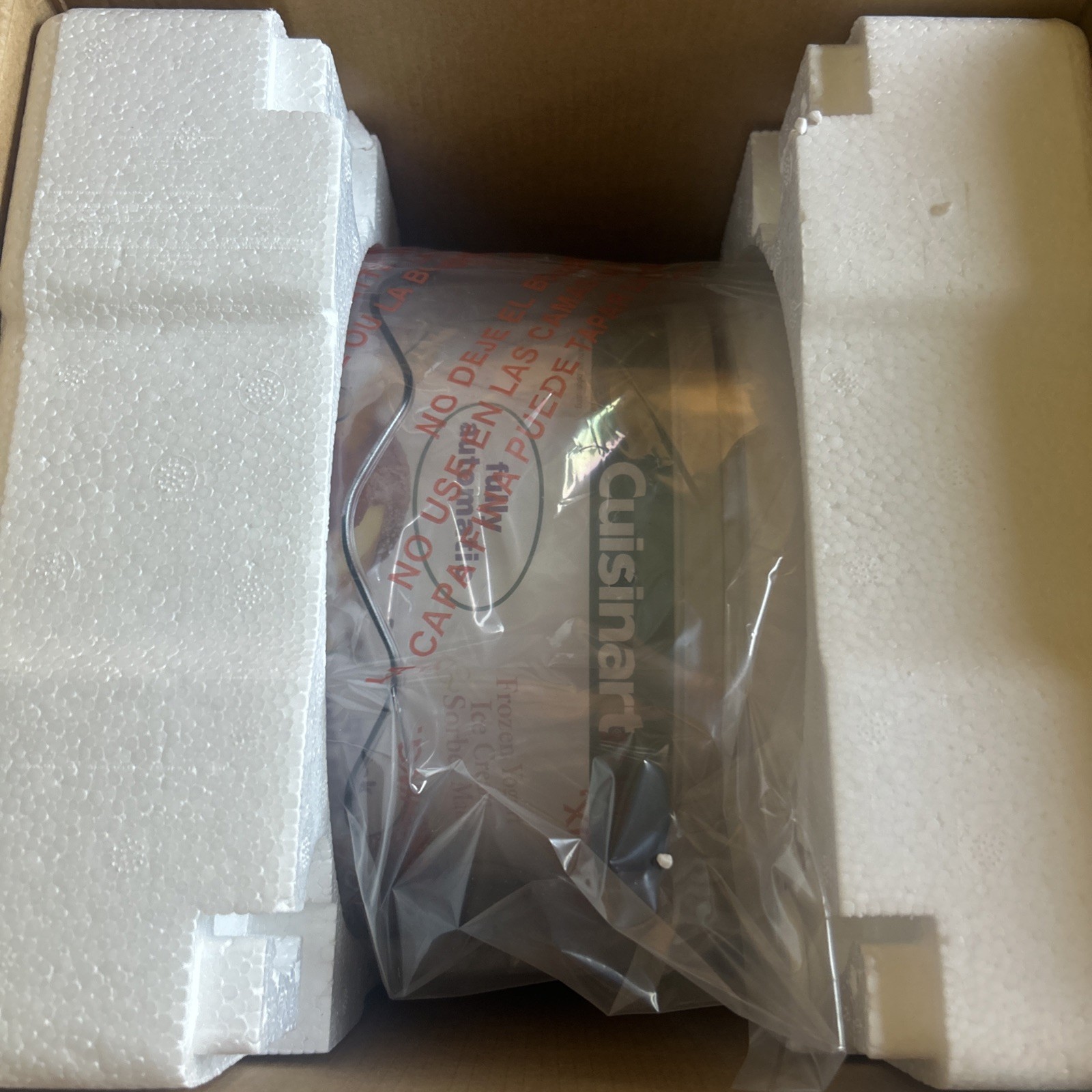 Cuisinart ICE-20 Ice Cream Maker Frozen Yogurt Sorbet 1.5 Qt New In Box