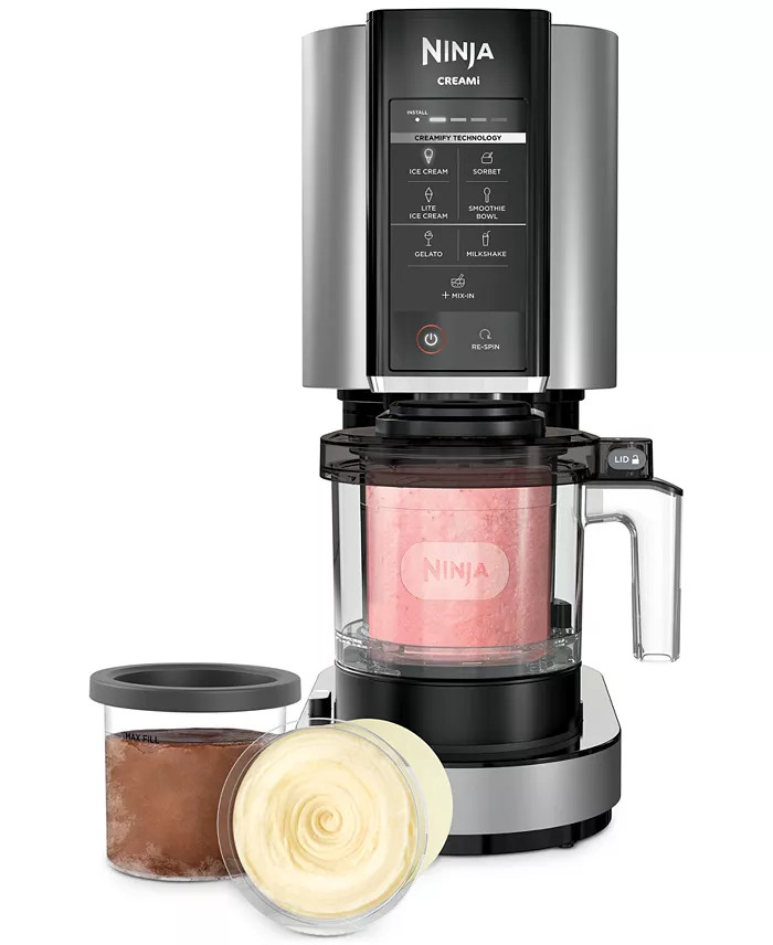 Ninja NC300 CREAMi Ice Cream Maker – Silver