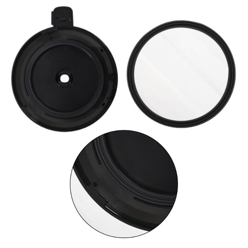 Reusable Outer Bowl Lid Ice Cream Maker Replacement Component ABS Texture