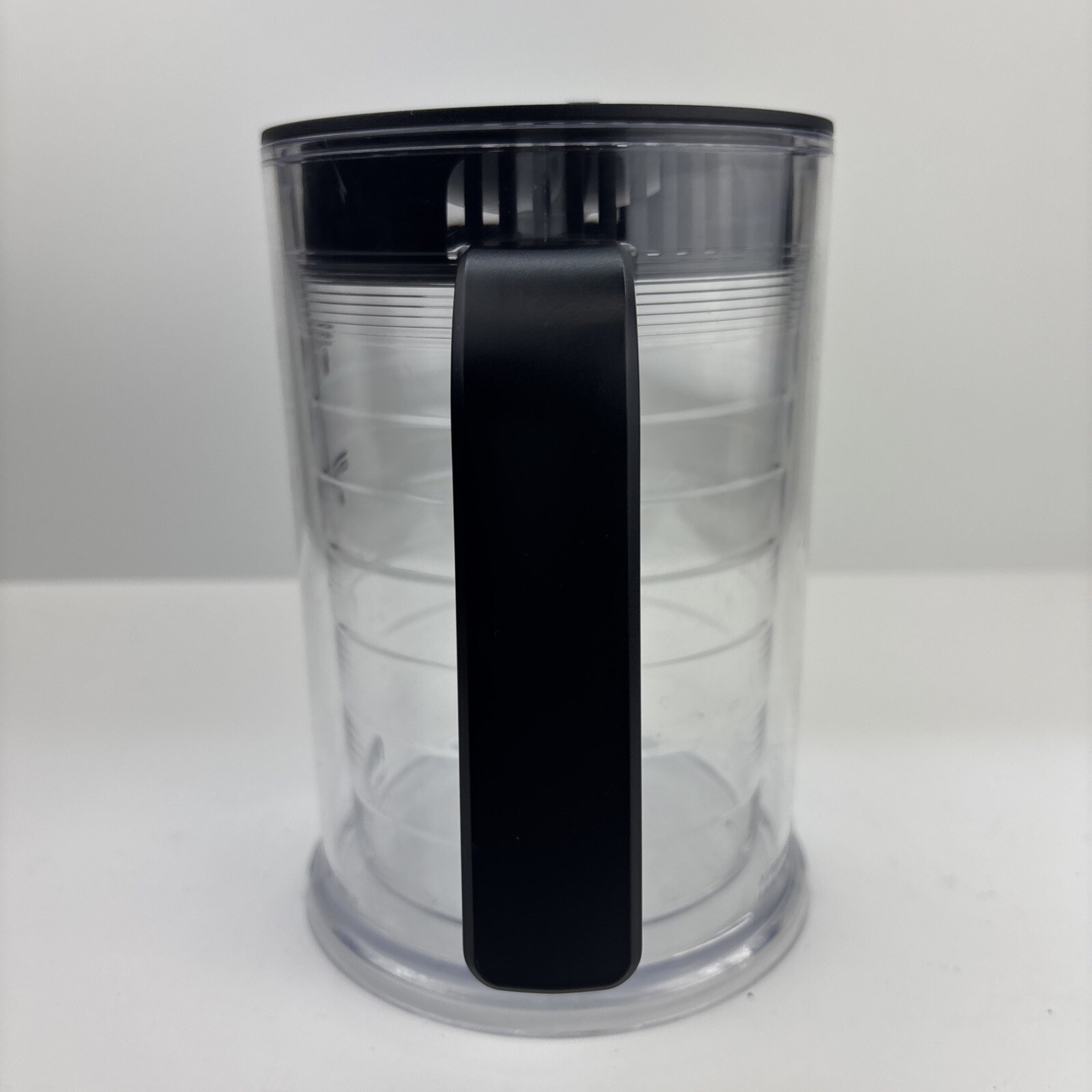 Ninja Over Ice Cream Maker Fill Carafe Pitcher Top Clear Black NC300