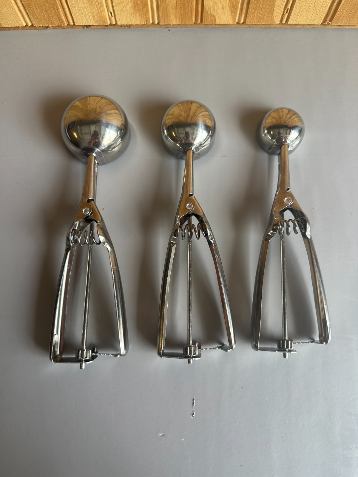 Cookie Scoop Set Varying Size Scoops for Baking Set of 3