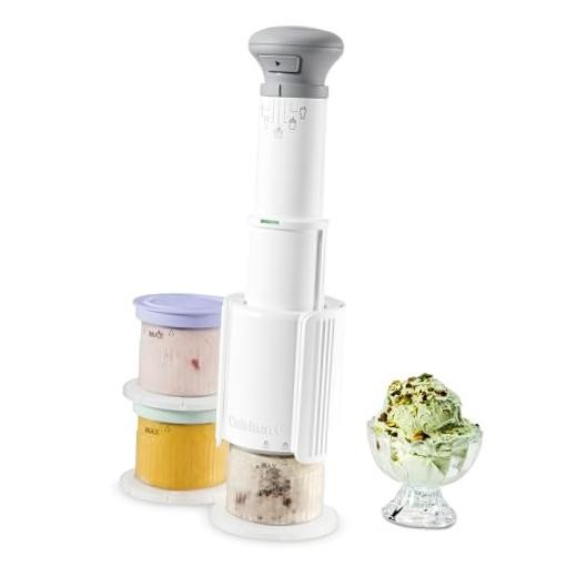 Ice Cream Maker – FastFreeze 5-in-1 Ice Cream, 0.5 Pint FastFreeze, Pastel