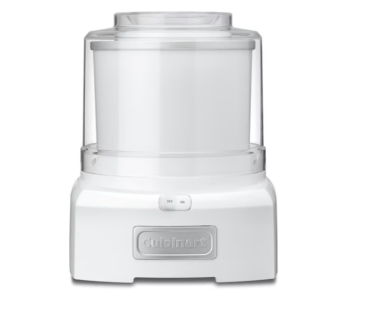 Cuisinart Ice Cream Maker, 1.5 Quart Double Insulated, Sorbet and Frozen Yogurt