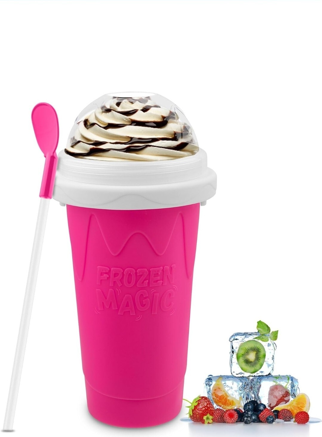 Slushie Maker Cup, TIK TOK Magic Quick Frozen Slushy Smoothies Cup
