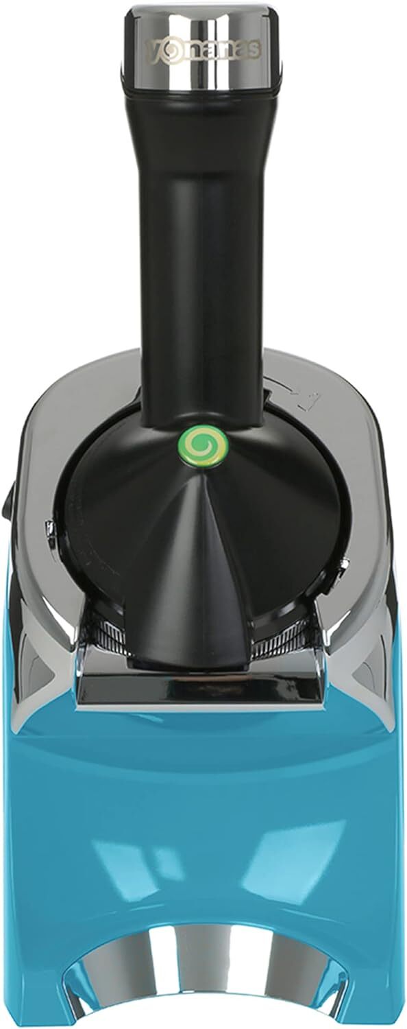Yonanas 988TL Keto, Vegan, Dairy-Free Frozen Fruit Soft Serve Maker, 200 W, Teal