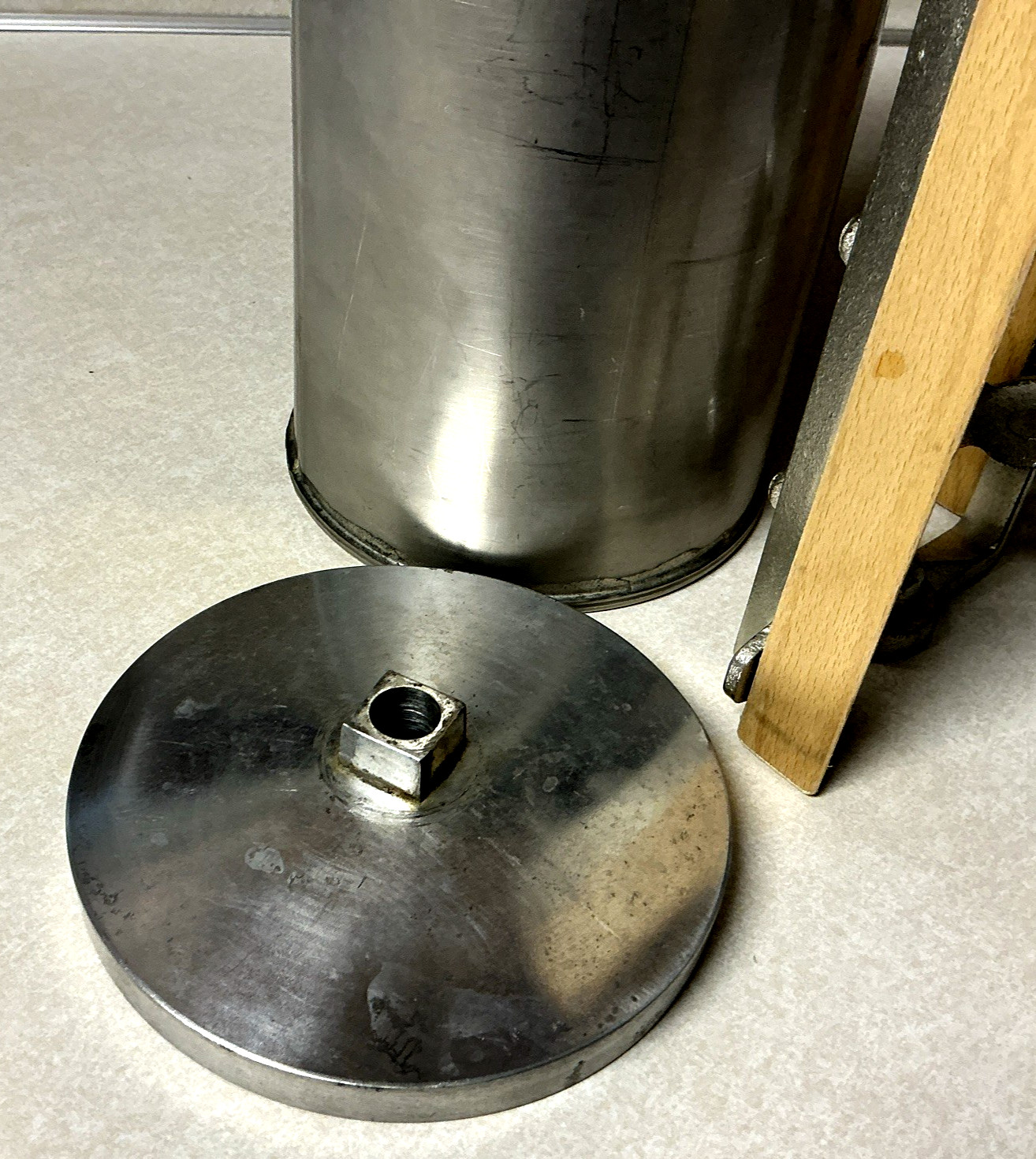 WHITE MOUNTAIN 6 Quart Ice Cream Maker Canister Lid and Dasher
