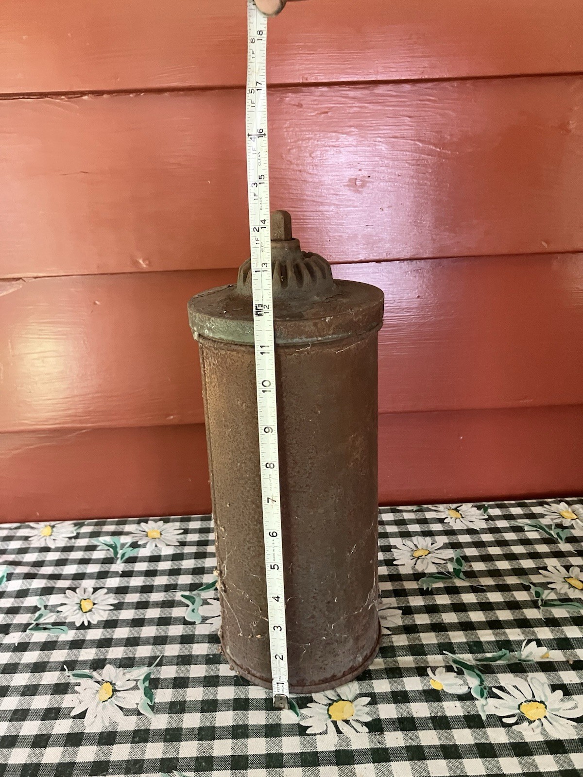 Vtg Sterling 6 Qt Ice Cream Freezer, Hand Crank, Very Rare, Extra Metal Canister