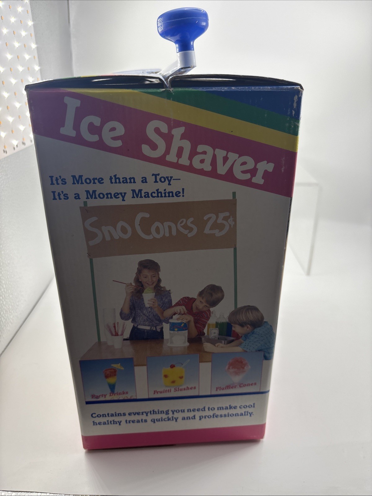 Vintage Sno Motion Sno-Cone Snow Maker Machine 1990 Shaved Ice USA Hawaiice