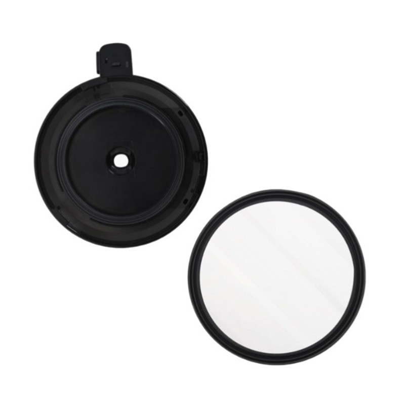 Reusable Outer Bowl Lid Ice Cream Maker Replacement Component ABS Texture