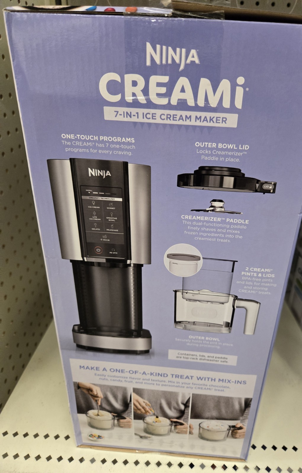 Ninja – CREAMi 7 in 1 Ice Cream Maker – 7 One-Touch Programs