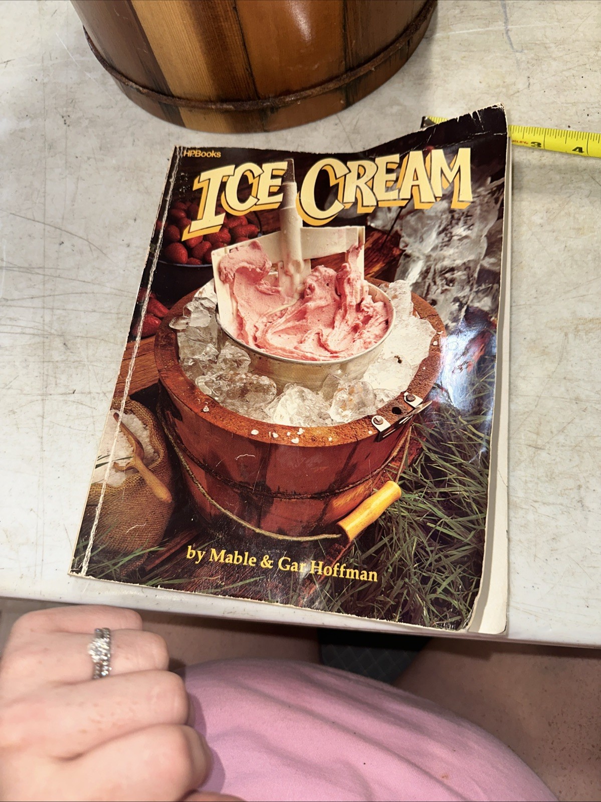 VTG RCW Cedar Works Model 78 4 Qt Ice Cream Maker Parts Only No Motor*