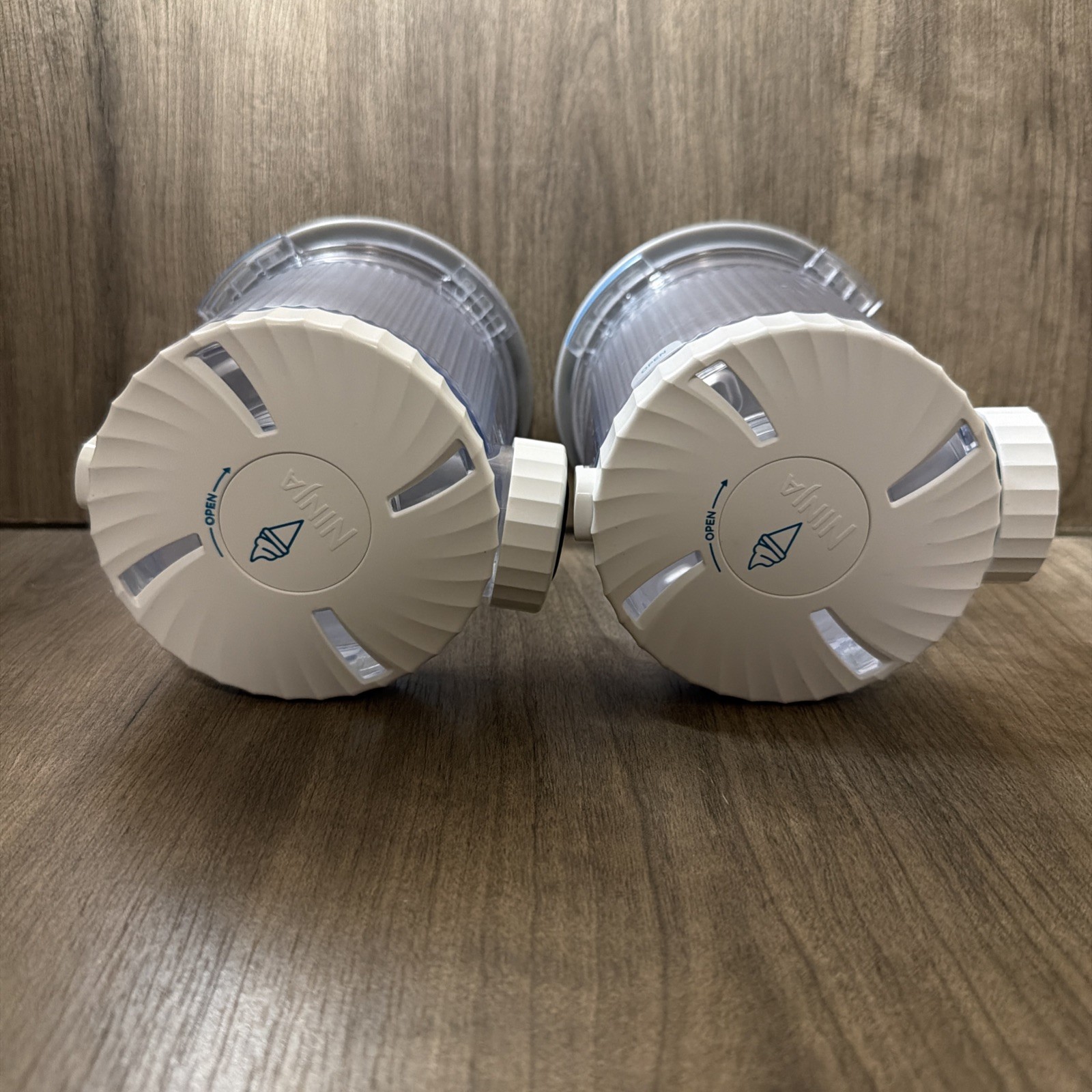 Ninja 2pk CREAMi Scoop & Swirl Pints and Lids Compatible with NC700 Series OEM