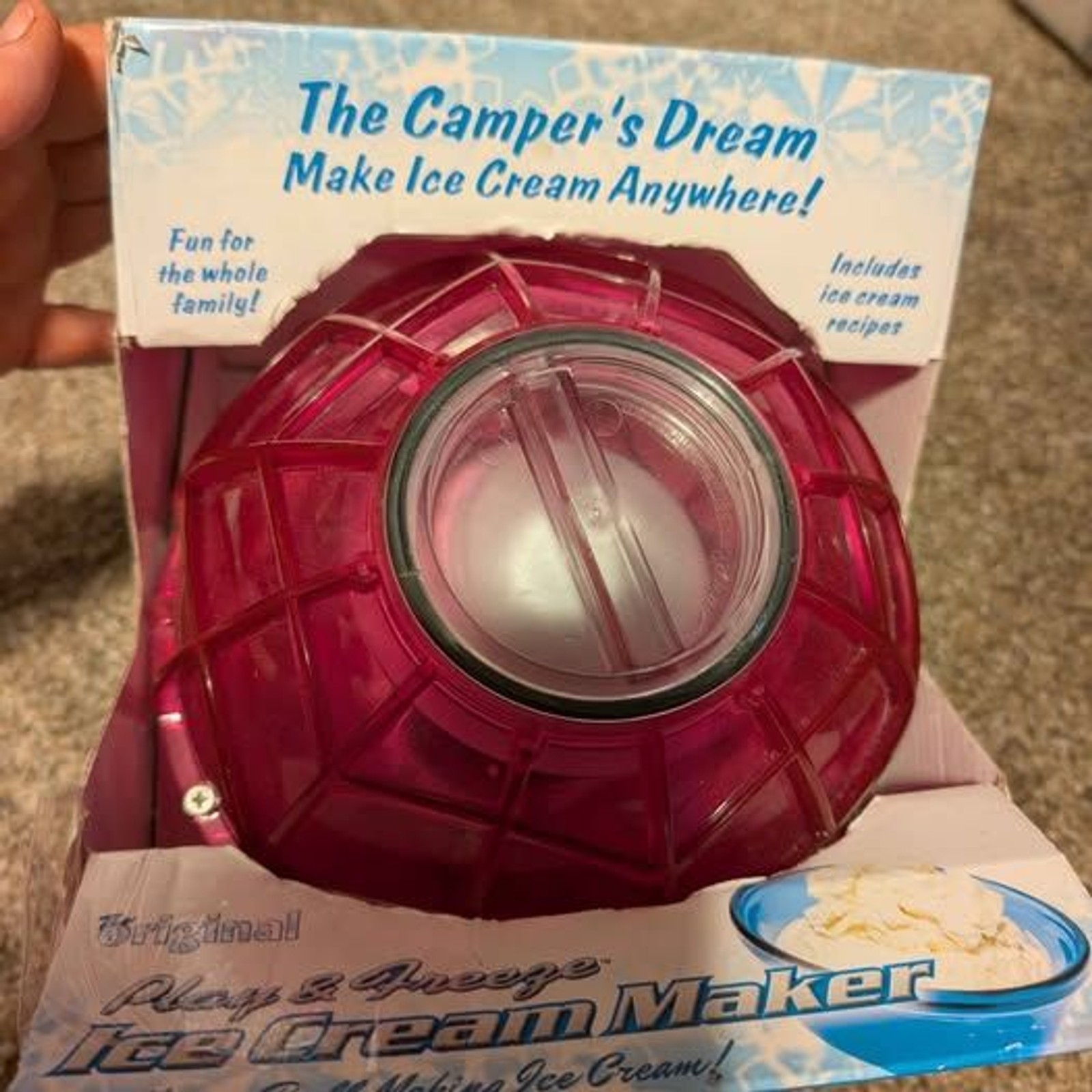 Play & Freeze Ice Cream Maker Make Ice Cream Anywhere