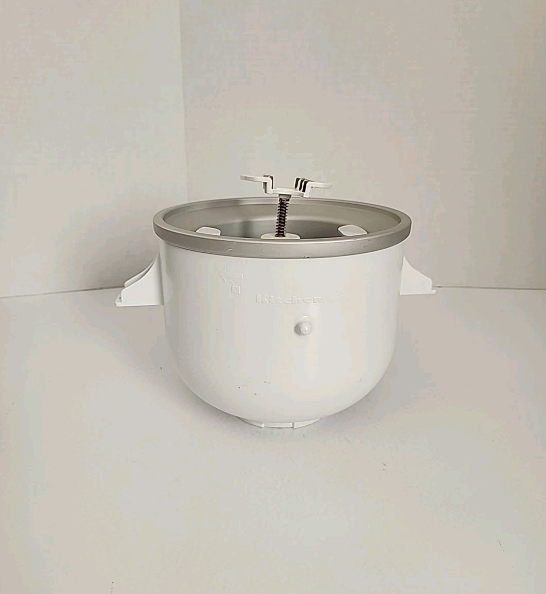 KitchenAid Ice Cream Maker Attachment BOWL And Paddle Replacement 9707962 SEE