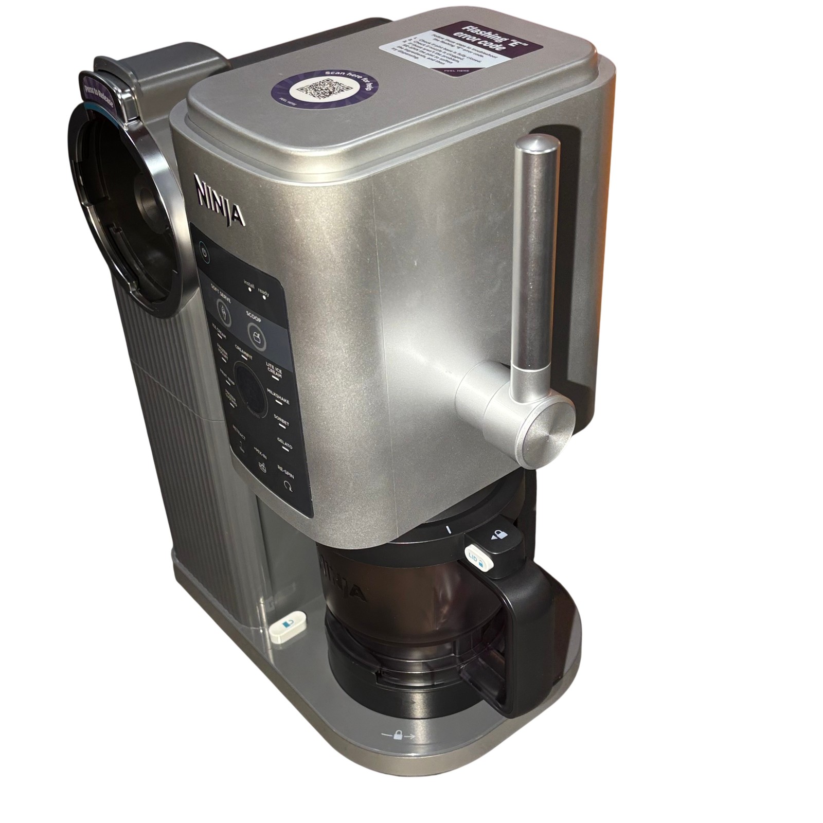 Ninja Swirl by Creami NC701 13-in-1 Soft Serve Ice Cream Machine