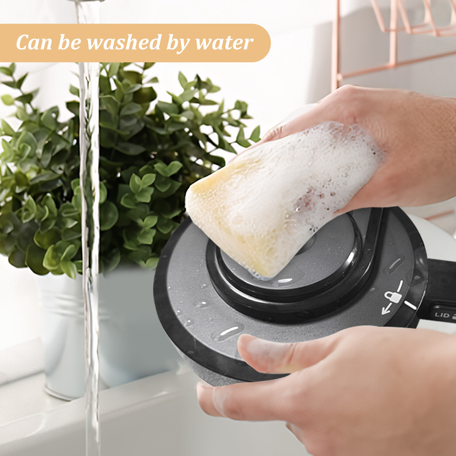 Reusable Outer Bowl Lid for Ninja NC301 Ice Cream Maker Replacement – NO Paddle