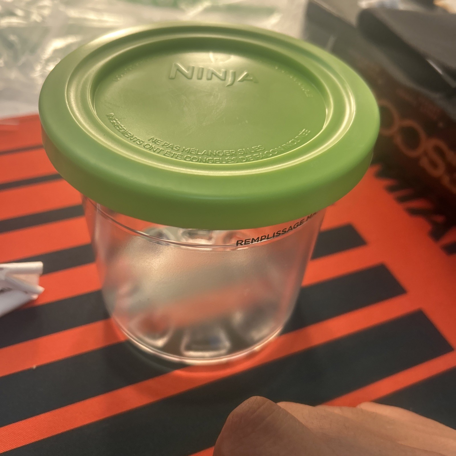 Ninja Creami Molds Pint Containers (2 in each pack- 16 ounce)