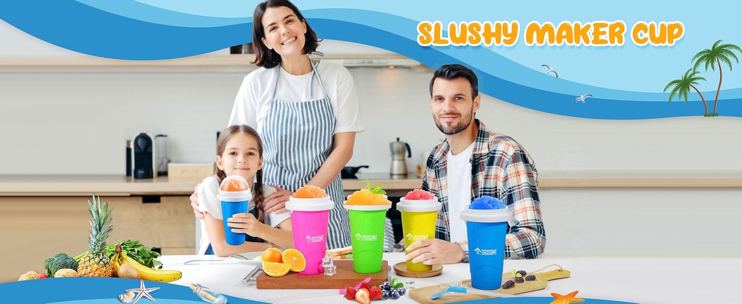 Slushie Maker Cup, Slushy Cups, Ice Cream Make, Cool Stuff Things Gadgets, Gifts