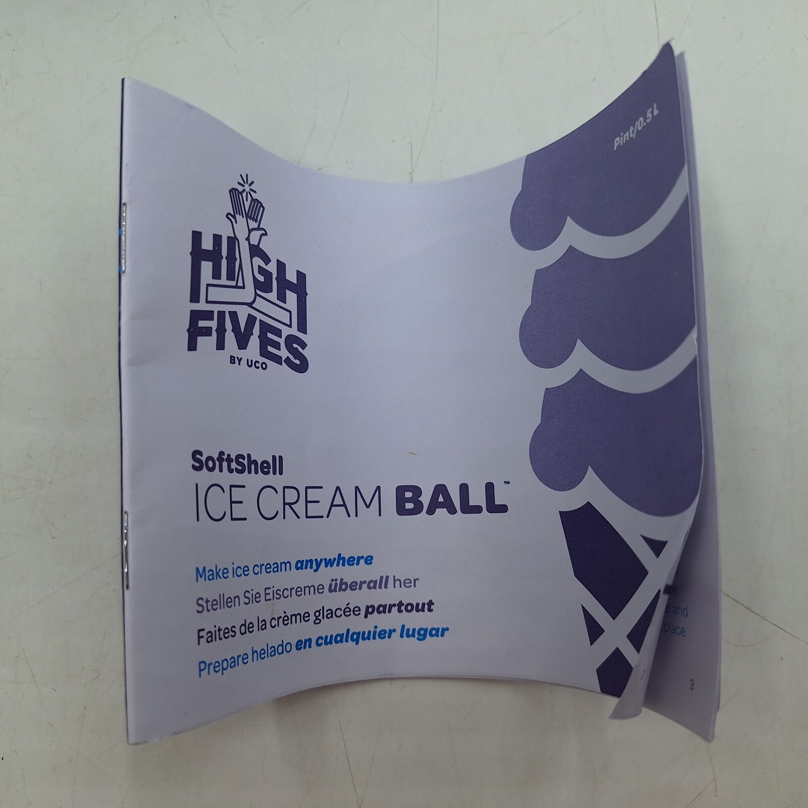 Yay Labs SoftShell Teal color Ice Cream Ball 1 pint Ice Cream Maker