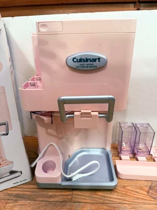 Cuisinart Pink Series Mix It In Soft Serve Ice Cream Maker ICE-45PK