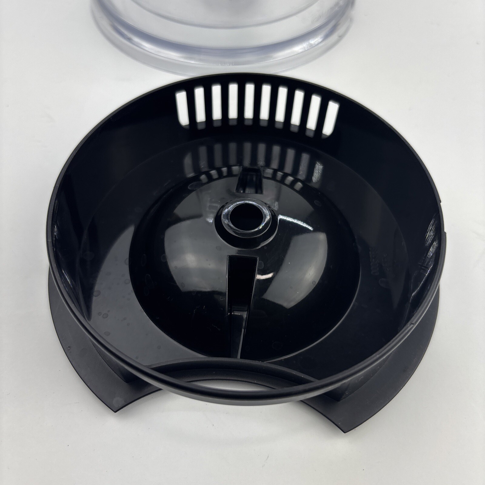 Ninja Over Ice Cream Maker Fill Carafe Pitcher Top Clear Black NC300