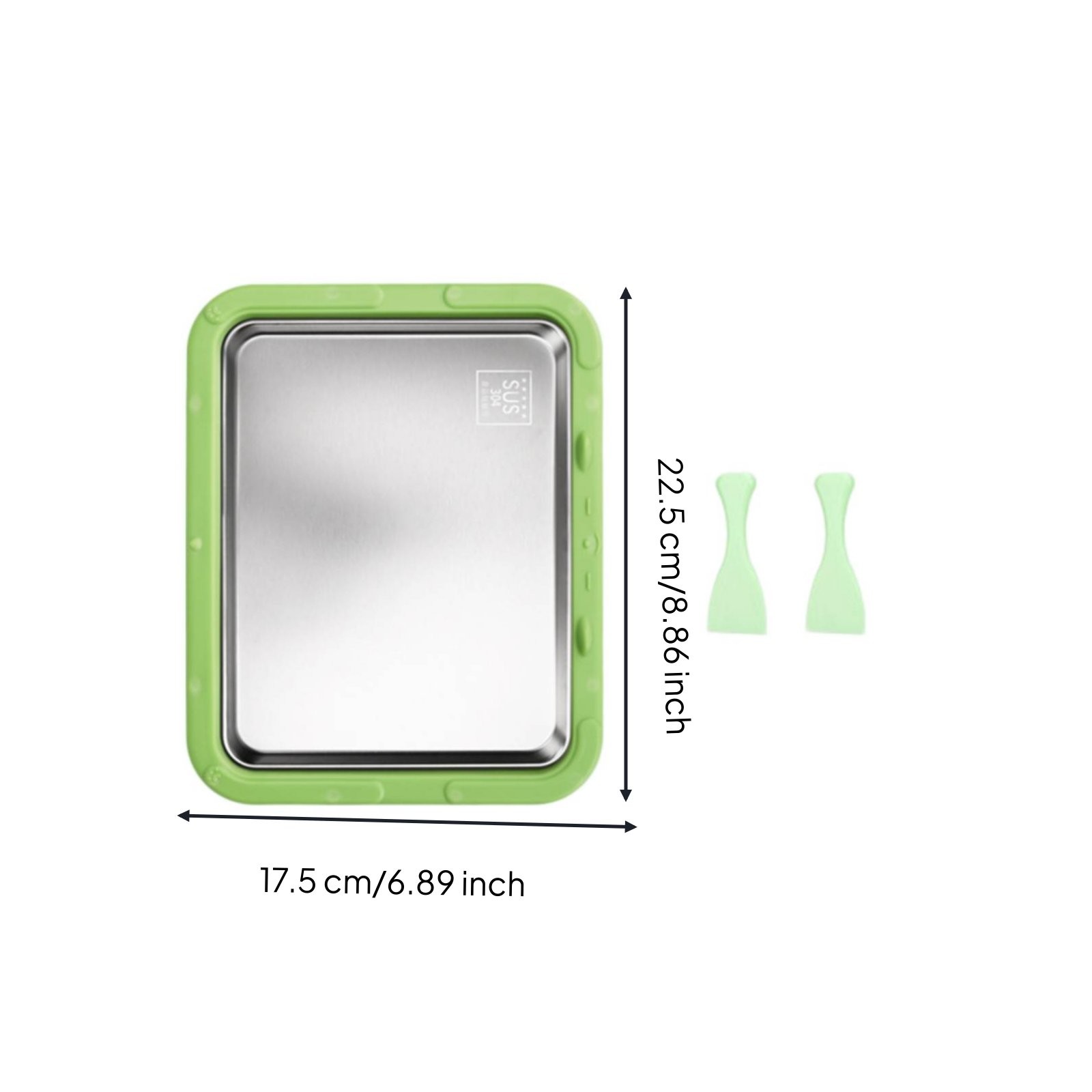 Rolled Ice Cream Appliance Quick Freezing Fried Yogurt Pan Food Grade for Home