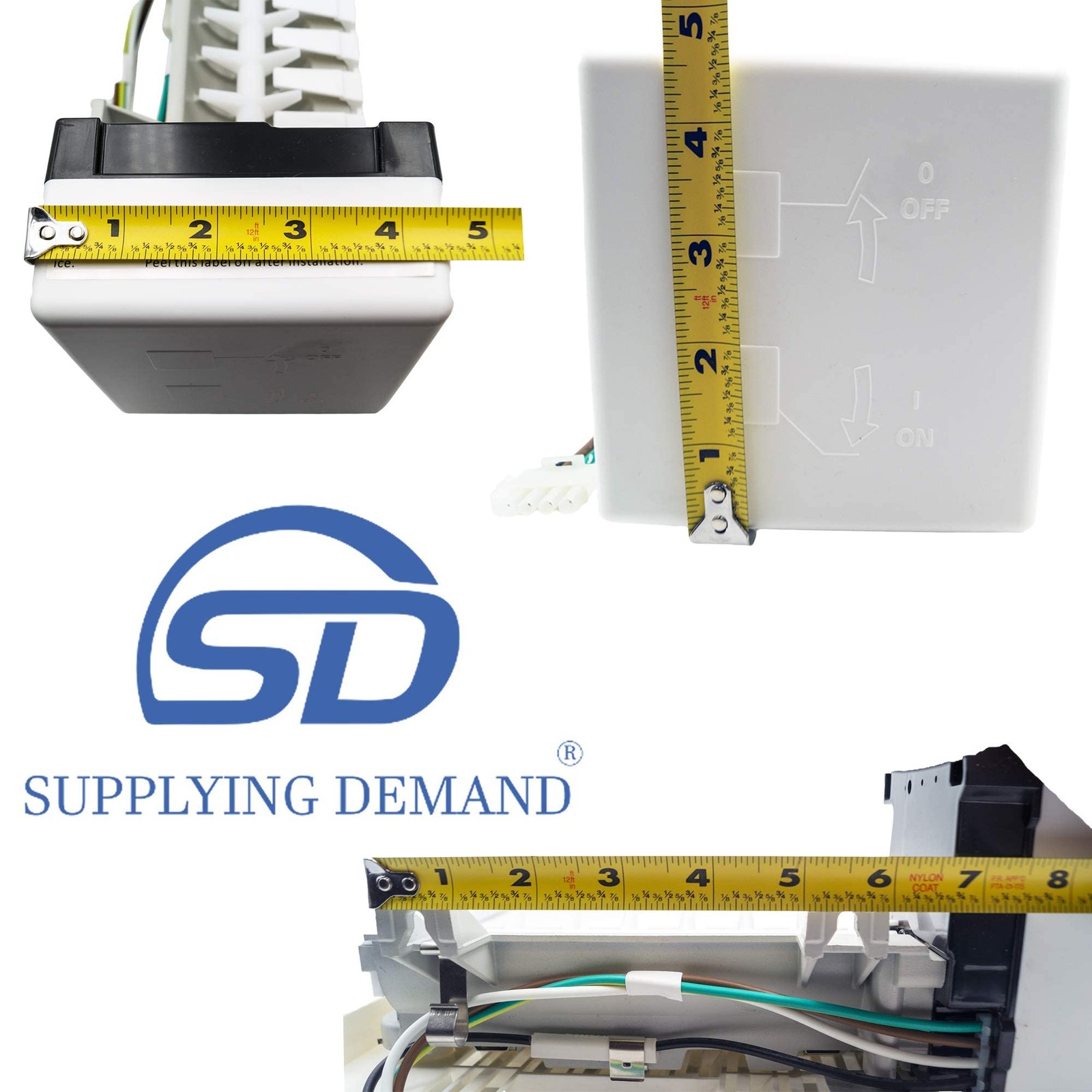 Supplying Demand W10884390 Ice Maker Assembly Replaces W10793298 W10377152