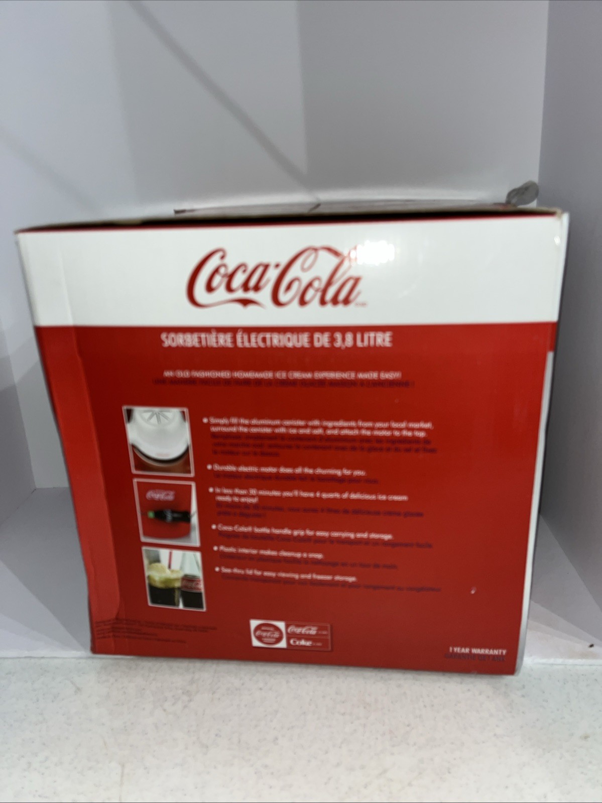 coca cola ice cream maker machine