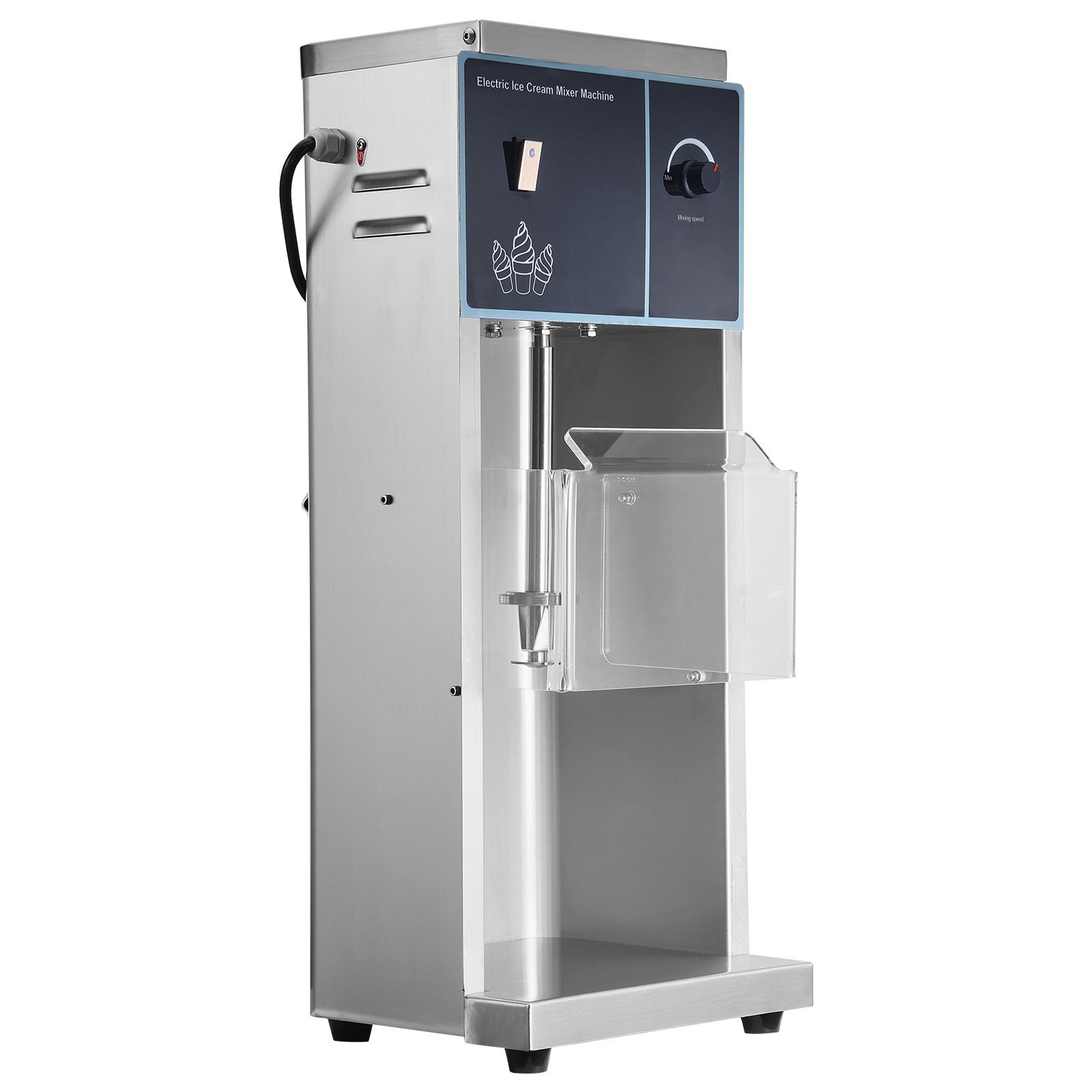 Ice Cream Blender, 400W High – Speed Ice Cream Maker Mixer Stir Machine 4200RPM