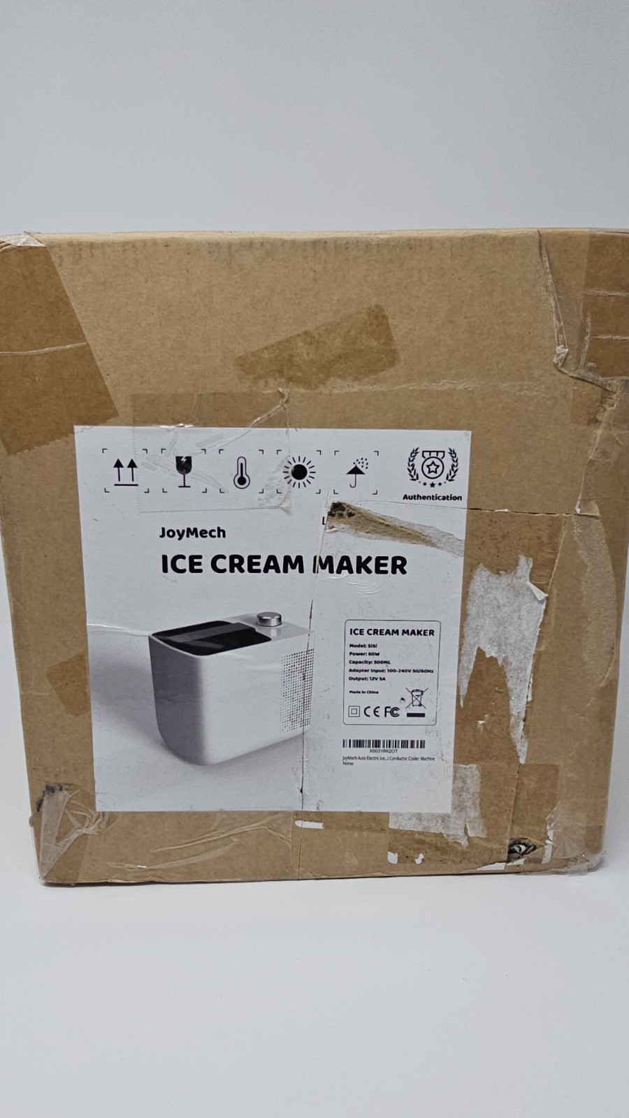 JoyMech Auto Electric Ice Cream Maker Machine Semi-Conductor Countdown Timer