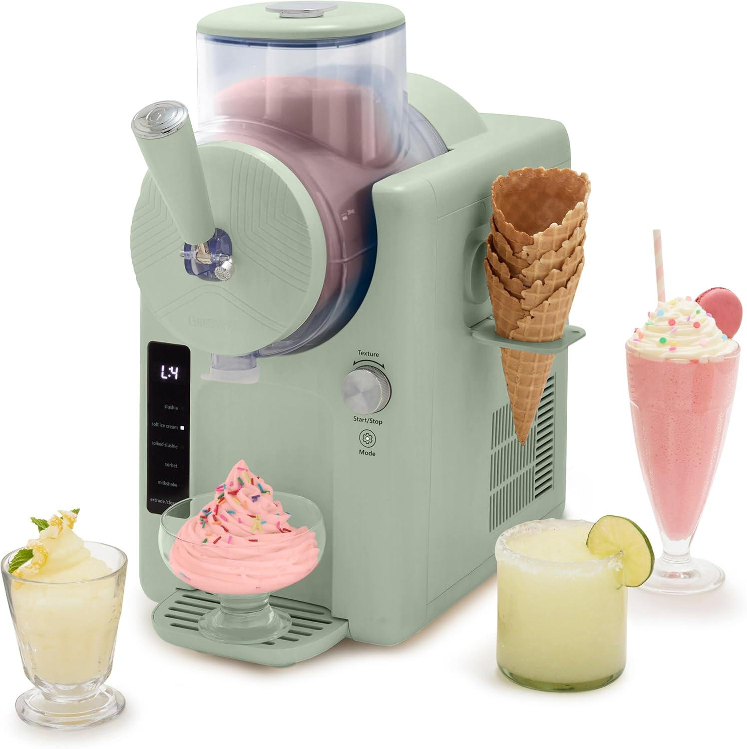 Frost Ice Cream & Slushie Maker – 6 Modes, Ready in 15 Mins, Self-Cleaning