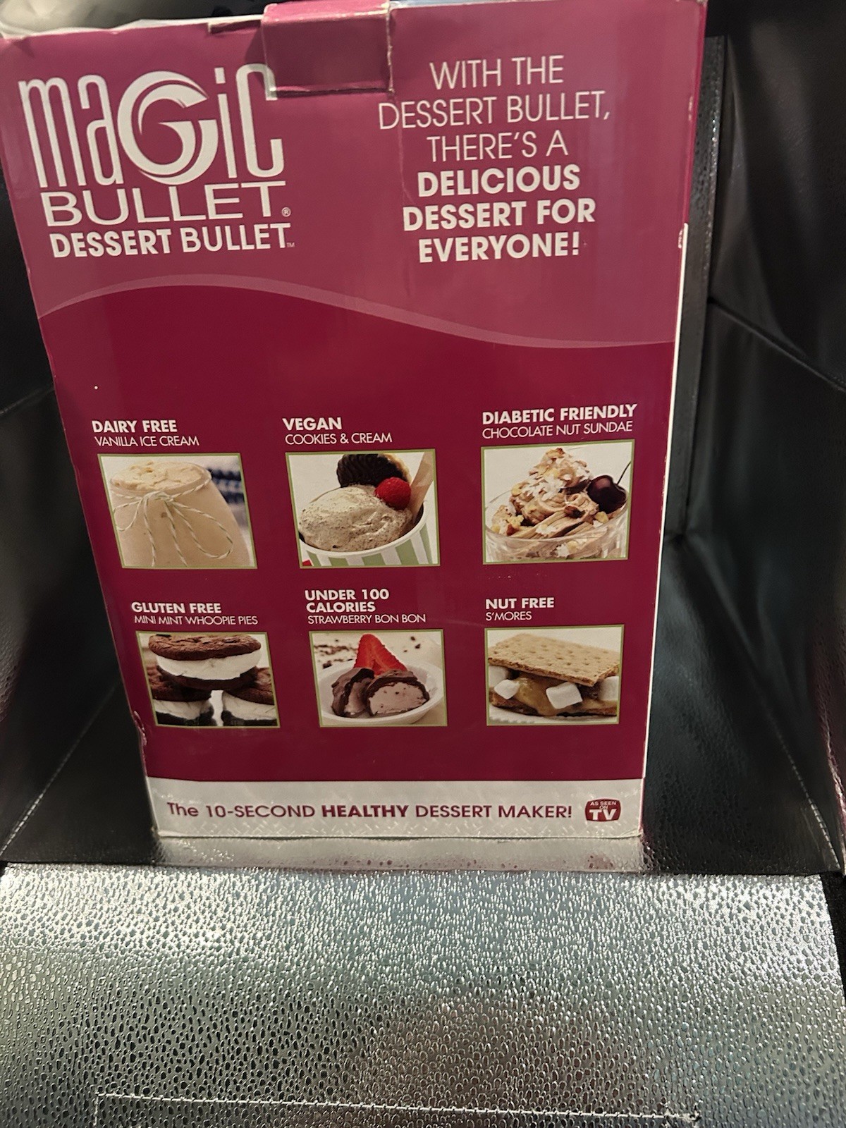 NEW Magic Bullet Dessert Bullet 10 Second Healthy Dessert Maker – Open Box