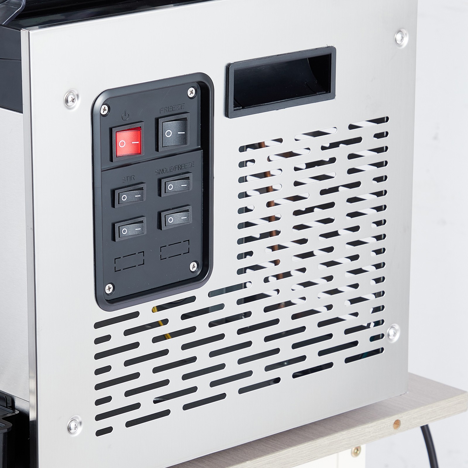 Stainless Steel Multifunctional Snow Melting Commercial Slushie Machine 700W