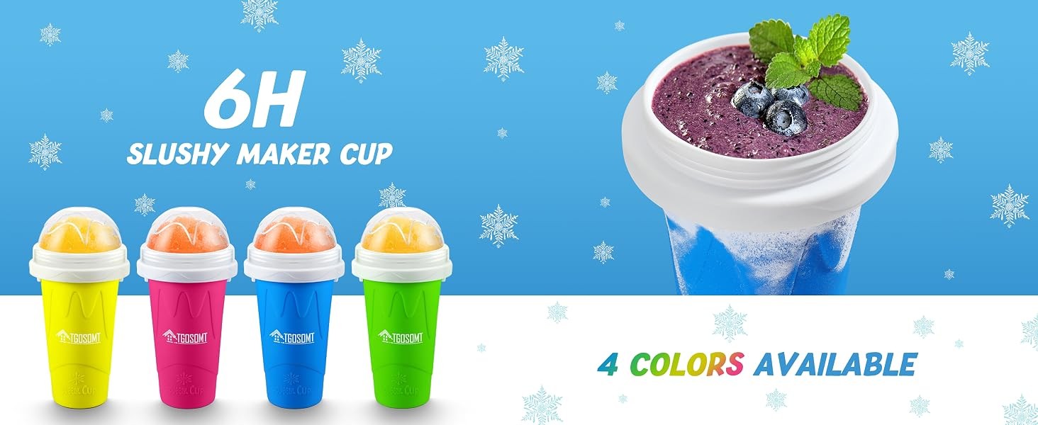 Slushie Maker Cup, Slushy Cups, Ice Cream Make, Cool Stuff Things Gadgets, Gifts