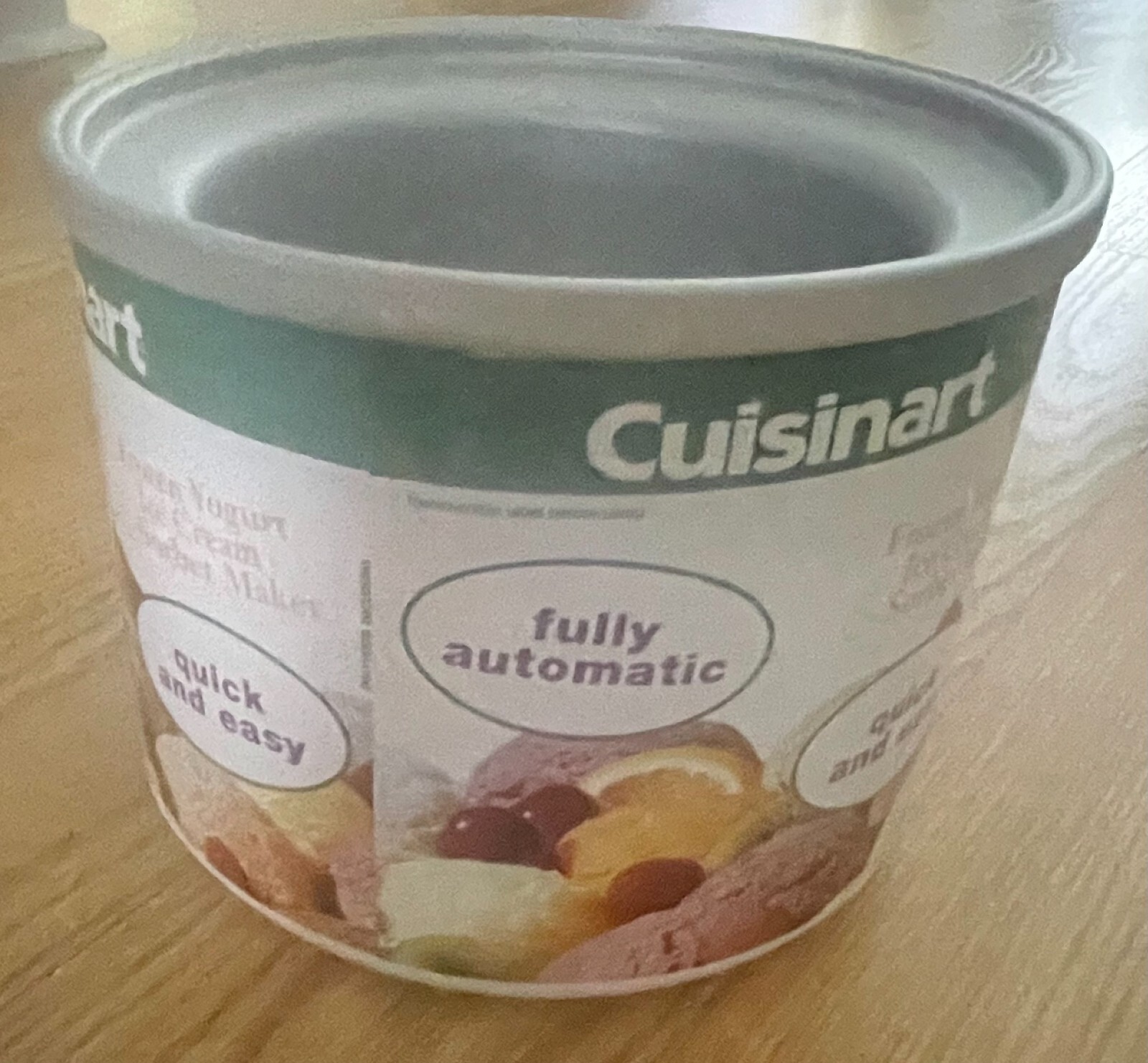 Cuisinart Forzen Yogurt-Ice Cream Maker Assorted Parts