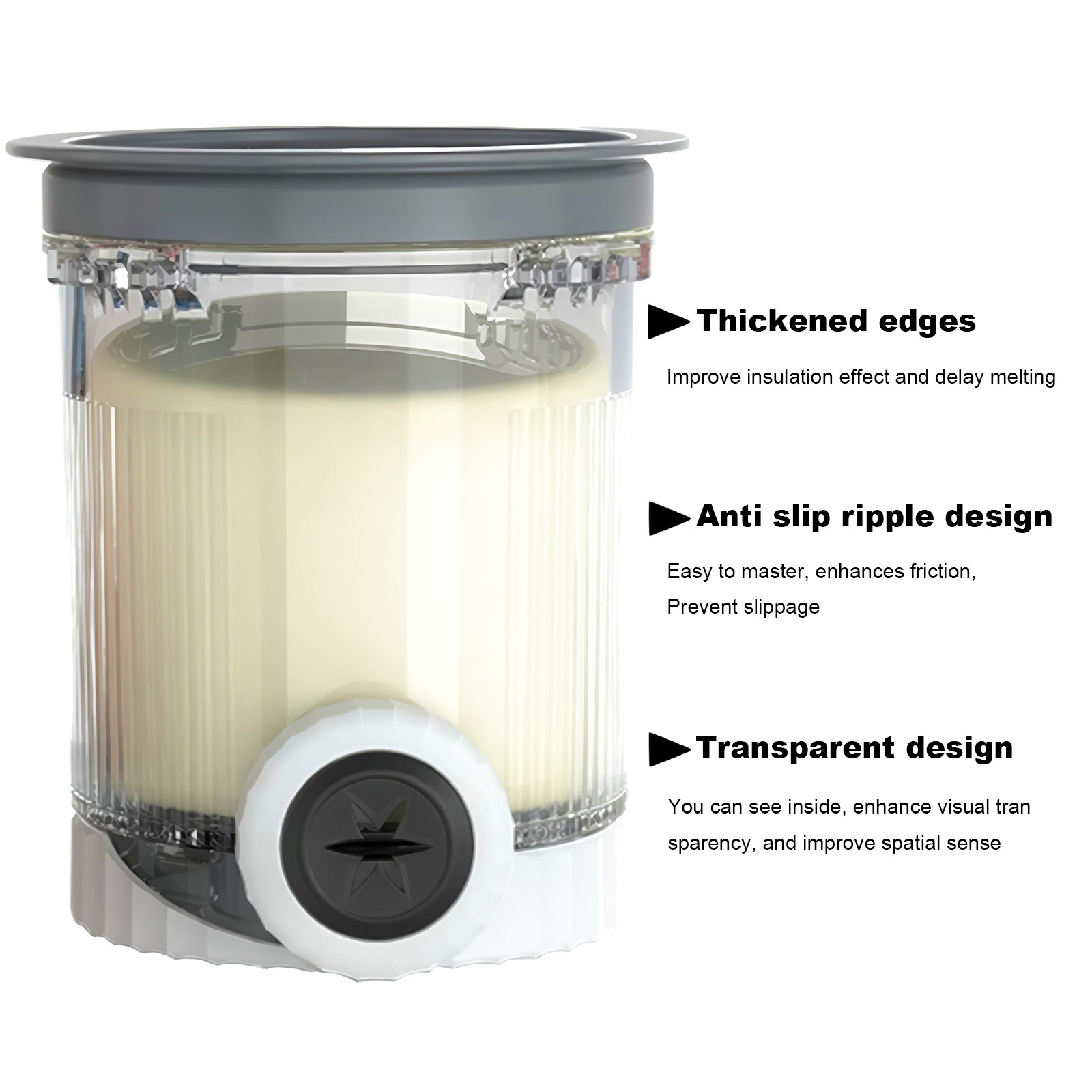 Suitable For Nc700 701 Ninja Creami Xsk7pntl Series Ice Cream Storage Container